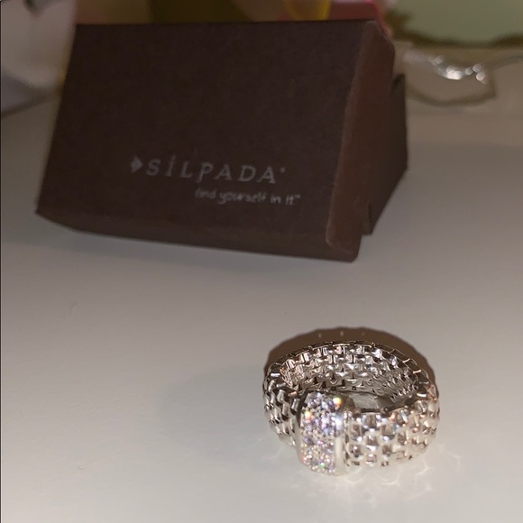 SOLD!!!!!! Silpada Sterling Silver Italia Ring - Picture 4 of 7